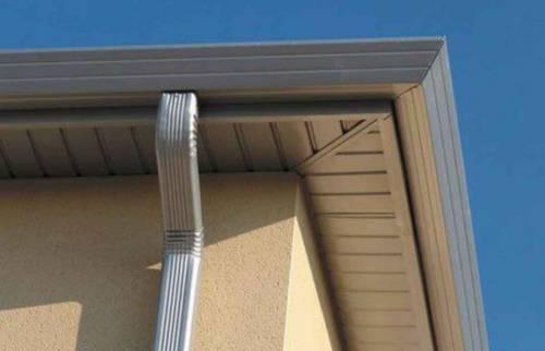 fascia wrapped in aluminum