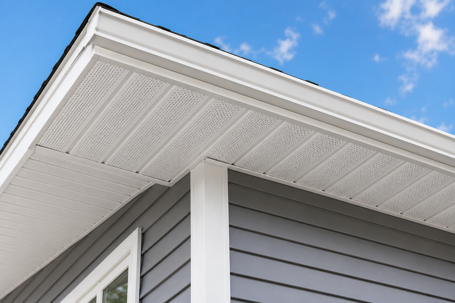 Full soffit replacement